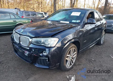 2016 BMW X4 xDrive28I z USA, uszkodzony, nr VIN 5UXXW3C55G0R20365
